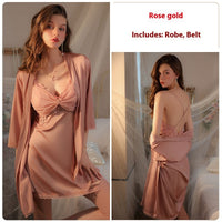 Women's Fashion Personality Slip Nightdress Suit