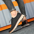 Summer New Dad Shoes British Style Trendy Running Breathable Mesh Surface Shoes