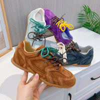 Casual All-matching Sports Autumn New Style Waste Soil Style Retro Daddy Shoes Women