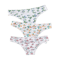 Girl Cotton Underwear Middle School Low Waist Briefs