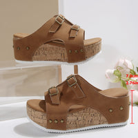 Women's Fashion Platform Muffin Beach Sandals