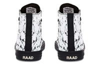 Fashion Printed Couple High Top Canvas Shoes