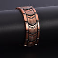 Dual-strike Exotic-style Magnetic Braceletsuitable For Couples Available Wholesale For Magnetic Therapy