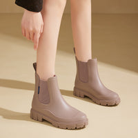 Stylish Mid Calf Womens Rain Bootsmartins