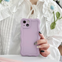 Cream Wind Phone Case Solid Liquid