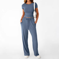 New Casual Slimming Y2K Two-Piece Set For Women