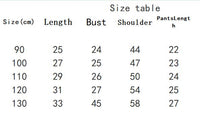 One-shoulder Girls' Summer Rose Print Bell-bottom Pants Three-piece Suit