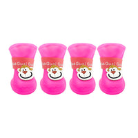 Cartoon Pet Boots Silicone Waterproof Non-slip Soft Bottom Summer Cat Supplies