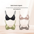 Wireless Silk Triangle Cup Bra