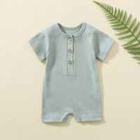 Summer Short-sleeved Baby Fart Jacket