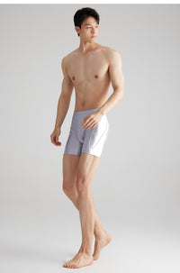 Bright Ice Silk Sports Shorts Glossy Breathable Running