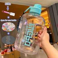 Large-capacity Water Cup Sports Bottle Male Fitness Large-ton Barrel