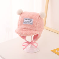 Baby Cute Lamb Velvet Children's Lei Feng Hat