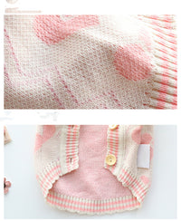 Dog Clothes Autumn And Winter Clothes Cat Princess Sweater Cardigan