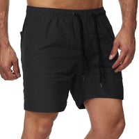 Summer Men's Shorts Candy Color Waterproof Quick-drying Knee Length Pants