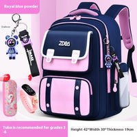 Schoolbag Boy Elementary School Students Three Four To Six Grade