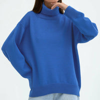 FallWinter Loose Knit Versatile Classic New-Style Womens Sweater