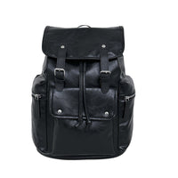 Solid Color Simple Couple Convenient Travel Large Capacity Backpack