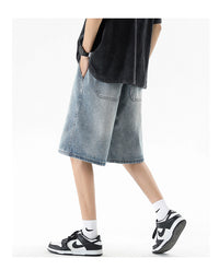 Denim Shorts Men's Summer Outerwear