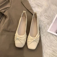 Women's Mary Jane Shoes For Fairy Style Matching Dresses, New Spring 2026 Style, Low-Cut Slip-On Flats
