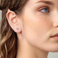European And American Personalized Fashion S925 Sterling Silver Stud Earrings