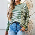 Women's Leisure Pullover All-matching Striped Top