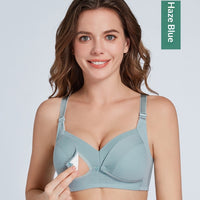 Pure Cotton, Push-up Sag-resistant Nursing Bra For Pregnancy