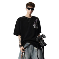 Big-hit Cool And Stylish Half-sleeve T-shirt, Oversized Short-sleeve Top