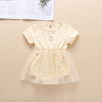 Tulle Skirt Baby Girl Triangle Rompers Baby Romper