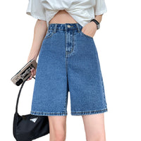 Loose Wide-leg Retro High-waisted Slimming Straight-cut Riding Pants