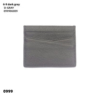 Leather Oil Edge Oblique Thin Bank Card Holder Soft Cowhide Document Package
