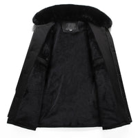 Mid-age Mens Lambswool Jacket