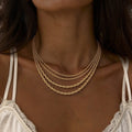 Stainless Steel Twist Chain Titanium Steel Necklace Clavicle Chain