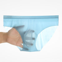 Men's Underwear Triangle Ice Silk Seamless Thin Breathable