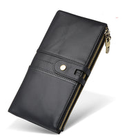 Really Multi-card Leather Men's Wallet Business Casual Long