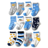 Printed 5-7 Years Old Cartoon Children's Socks Non-slip