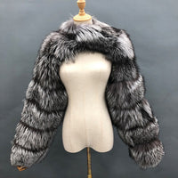 Women's Fur Shawl Coat