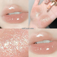 Moisturizing Bright Color Lip Gloss Love Thin And Glittering