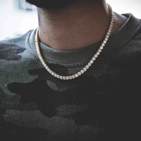 Single-row Tennis Chain Necklace