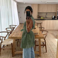 Sleeveless Workwear Shirt With Multiple Pockets Loose-fit Top
