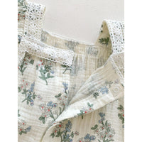 Summer Cotton Thin Baby One-pieces Short Sleeve Onesie