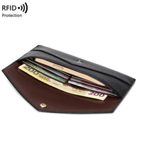 New RFID Anti-Theft Womens Wallet