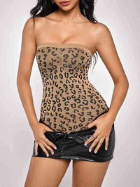 A Fashionable Strapless Dress Jumpsuit For Women
