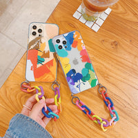 Compatible with Apple , Circle Graffiti Bracelet Shell New Personality Mobile Phone Protective Cover