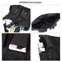 Mens Trendy Japanese-style Utility Canvas Crossbody Bag