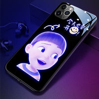 Creative Printing Colored Light Phone Case