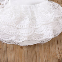 Summer Baby One-piece Princess Dress No Hooded
