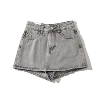 Sheath Ultra Short Denim Skirted Leggings Anti-exposure Underpants Denim European And American