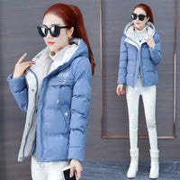 New Down Cotton Jacket Winter Coat Women's Clothing Loose Thick