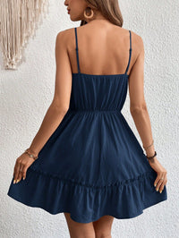 Womens Sexy Cutout Backless Slip Dress